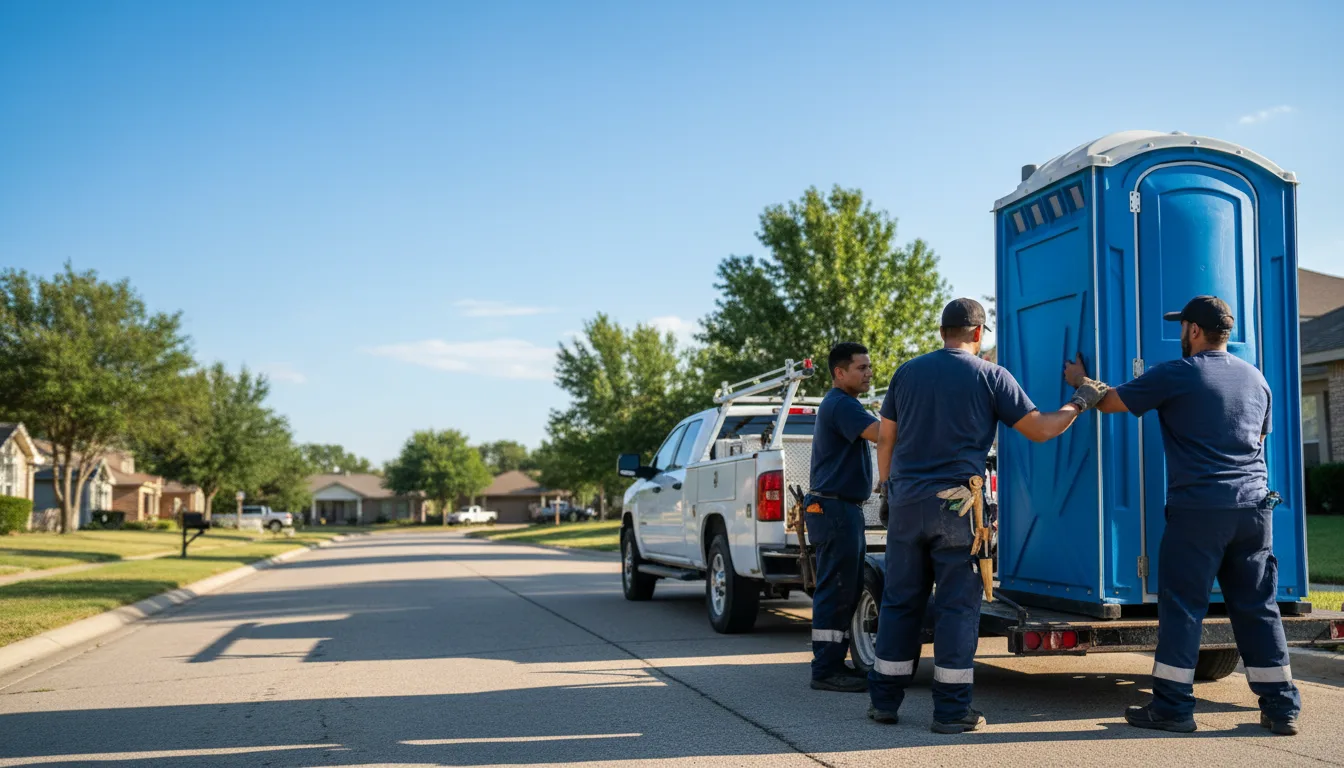 Portable Toilet Rental in Laverne, OK near me